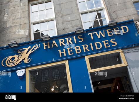 harris tweed store edinburgh.